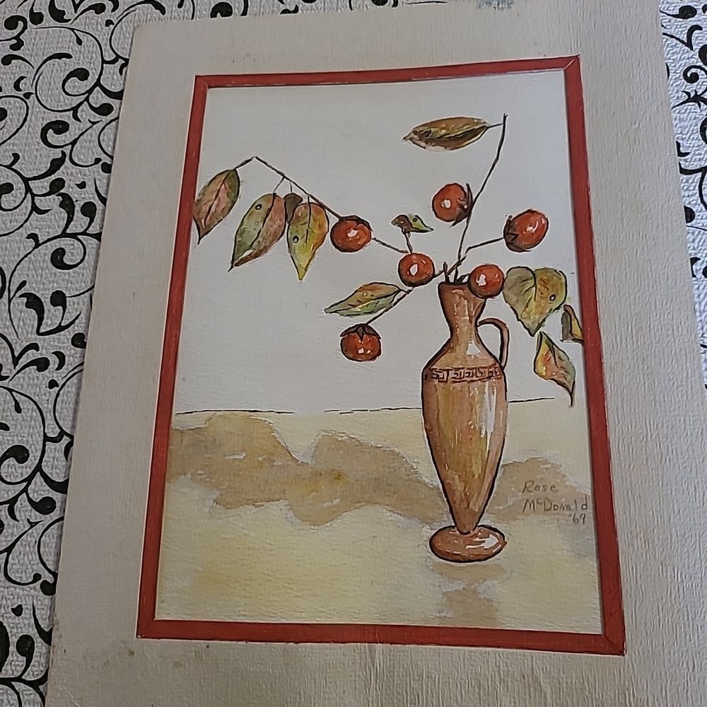 Persimmons Drawing  - Picture 3 of 8